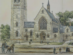 Trinity Church Chapel & Parish Home, Hartford CT, 1891. Frederick Clarke Withers