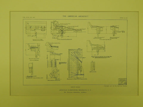 Arbuckle Warehouse in Brooklyn NY, 1911. William Higgin