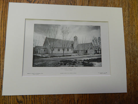 Christ Church,Canon City, Colorado,1905,Lithograph.MacLaren.