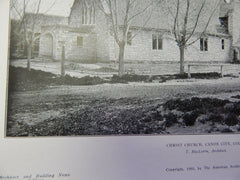 Christ Church,Canon City, Colorado,1905,Lithograph.MacLaren.