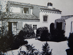 House of Miss Ada C. Black, La Jolla, CA, 1928, Lithograph. Mann&Shepard.