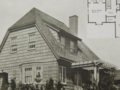 House of R. C. Diebenkorn, Portland, OR, 1924, Lithograph. DeYoung & Roald.