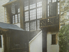 House of Mr. Clifford Wharton, Netherwood, N.J. 1908. Colored Photograph. Tracy & Swartwout.
