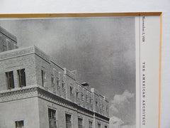 San Jacinto Trust Company Building, Houston, TX, 1928, Lithograph. Jos. W. Northrup.