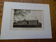 Victory Memorial Hospital,Waukegan, IL, Lithograph,1924. Richard E. Schmidt, Garden & Martin.