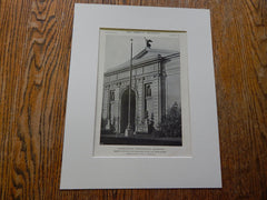 Panama-Pacific International Exposition, Palace of Mines and Metallurgy, CA, 1915. Lithograph. Bliss & Faville.