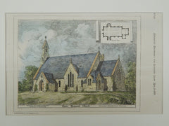 Grace Memorial Church in Darlington, Harford County MD, 1878. Theophilius P. Chandler, Jr.