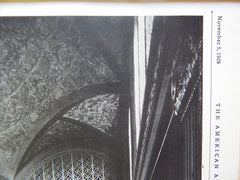 United Hebrew Temple Auditorium, St.Louis, MO, 1928, Lithograph. Maritz & Young, Inc.