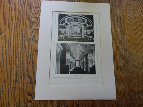The Illinois Theatre 2,Chicago, IL, 1901,Lithograph. Wilson & Marshall.