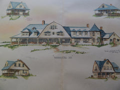 Mamakating Inn, Mamakating, NY, 1893, Original Plan. Dehli & Chamberlin.