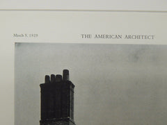 House of Donald S. Gilmore, Kalamazoo, MI, 1929, Lithograph. Lovett Rile.