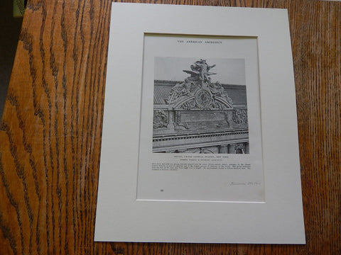 Town House Albert L. Ehrman, San Francisco,CA, 1915. Lithograph. Willis Polk & Co.