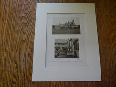 Country House at Melrose, T-Square Club, Philadelphia, PA, 1910. Lithograph. Frank Miles Day & Brother.