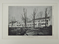 House of W. H. Dickinson, Jr., Columbus, OH, 1929, Lithograph. R.G. Hanford.