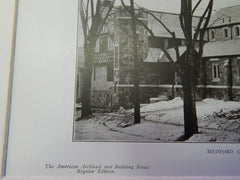Medford Congregational Church, High Street, Medford, Mass, 1905. Brainerd, Leeds & Russell.
