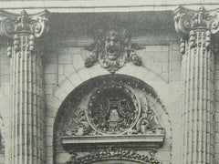 Exterior Order, Majestic Theatre, Boston, MA, 1903, Photogravure. Howard.