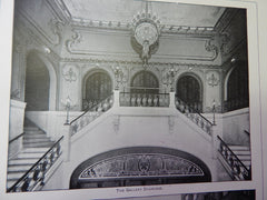 The Illinois Theatre 3,Chicago,IL, 1901,Lithograph. Wilson & Marshall.