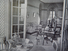 Town House Albert L. Ehrman, San Francisco, CA,#2, 1915. Willis Polk & Co.