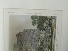 Young Women's Christian Association, Washington, DC, 1929, Original Plan. Heaton