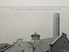 German Orphan Asylum, Catonsville, MD, 1924, Lithograph, Walter M. Gieske.