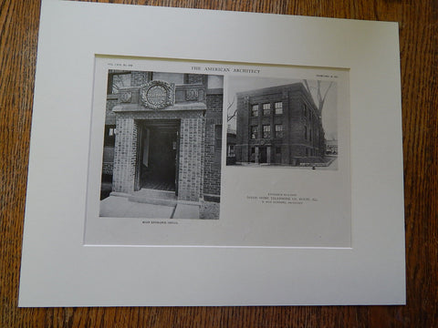 Dixon Home Telephone Co., Dixon, Illinois, 1921, Lithograph. N. Max Dunning.