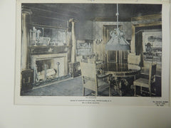 House of Howard Willard, Esq., White Plains, NY, 1901. Colored Photograph. William H. Beers.