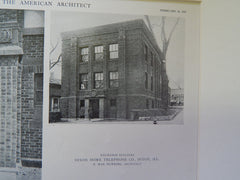 Dixon Home Telephone Co., Dixon, Illinois, 1921, Lithograph. N. Max Dunning.