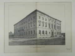 The New England Conservatory of Music, Boston, MA, 1903, Photogravure.Wheelwright & Haven.