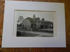 Gardener's and Chauffeur's Cottages, Estate of C.A. Coffin, Locust Valley, Long Island, NY, 1914. Howard Greenley.