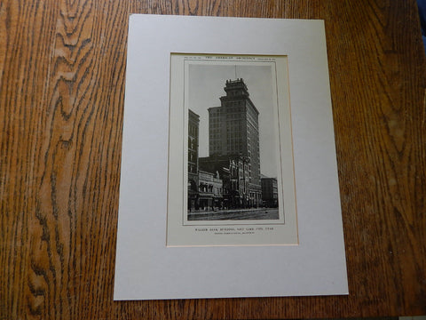 Exterior, Walker Bank Building, Salt Lake City, UT, 1914. Eames & Young.
