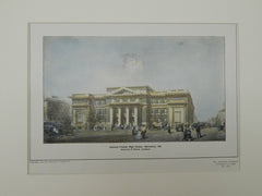 Eastern Female High School, Baltimore, MD, 1904. Original Plan. Simonson & Pietsch.