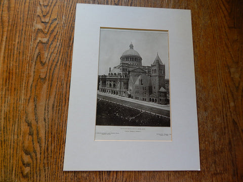 Church of Christ Scientist, Boston, MA, 1906. Charles Brigham.