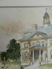 Public Library for Guildhall, VT, 1901, Gay & Proctor, Original Plan.