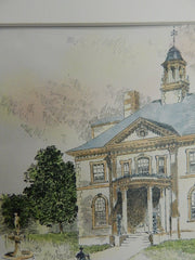 Public Library for Guildhall, VT, 1901, Gay & Proctor, Original Plan.
