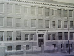 Ticknor Primary School, Dorchester/ Middle Streets, South Boston, 1905, Litho. Andrews, Jaques & Rantoul.