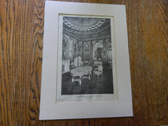 The Ladies Room:Colonial Theatre, Boston, MA, 1901,Lithograph. Blackall.