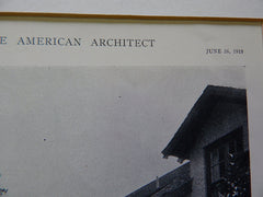 House of Earl Bronaugh,Jennings Lodge, OR, 1918,Lithograph. Lawrence & Holford.