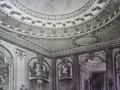 The Ladies Room:Colonial Theatre, Boston, MA, 1901,Lithograph. Blackall.