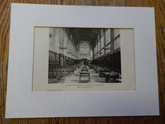 Interior, Lawyers' Club, University of Michigan, Ann Arbor, MI, 1924. York & Sawyer.