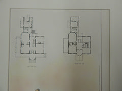 Cornwall Hill, Patterson, Putnam County, NY, 1901, Original Plan. G.M. Huss.