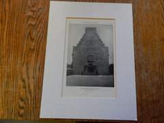 Federal Bank, Spanchau, Germany, 1929, Lithograph. Philip Nitze.