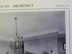 House of Mrs. Lawrence Myers, San Francisco, CA, 1914 Lithograph, Schnaittacher.