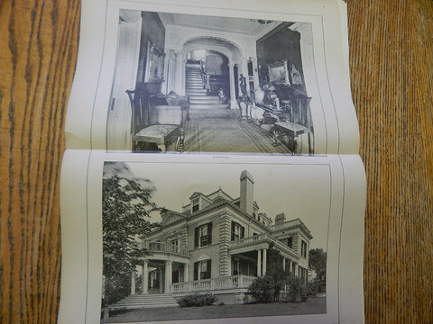 House of E.W. Smith,ESQ.,Kansas City, MO, 1903, Lithograph. Van Brunt & Howe.