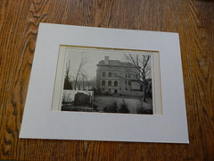 Estate of Loren B.T.Johnson, Washington,D.C., Lithograph,1914. George Burhap.