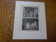 Richardson Memorial Presbyterian Church,Philadelphia,PA,1914,Lithograph. Bolton & Sons.