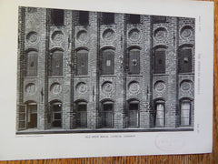 Federal Bank, Spanchau, Germany, 1929, Lithograph. Philip Nitze.