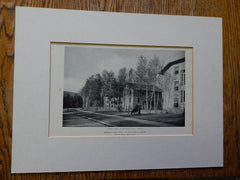 Street Scene Boarding ,Morgan Park, MN, Industrial Suburb2,1918,Lithograph. Dean & Dean.