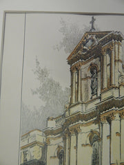 St. Stephen's Roman Catholic Church, NY, NY, 1903, Original Plan. Elliot Lynch.