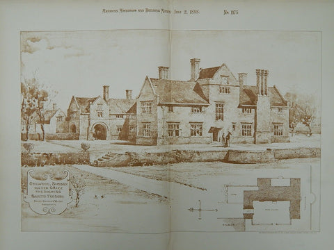Okewood for the Duchess Santo Teodoro in Sussex, England, 1898