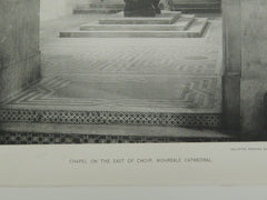 East of Choir Chapel, Monreale Cathedral, Monreale, Italy, 1891, Gelatine Print.